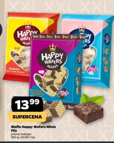 Wafle Happy Wafers Minis Flis