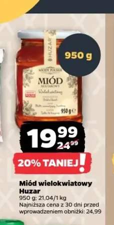 Miód wielokwiatowy Huzar