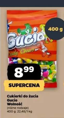 Cukierki do żucia Gucio Wolność