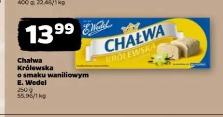 Chałwa Królewska o smaku waniliowym