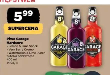 Piwo Garage Hardcore Lemon & Lime Shock +2 warianty