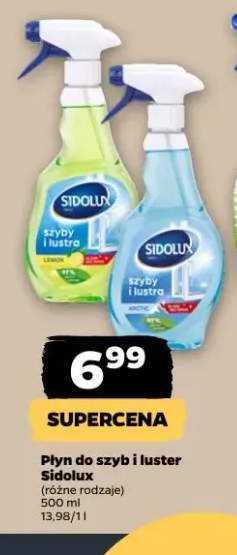 Płyn do szyb i luster Sidolux Lemon +1 wariant