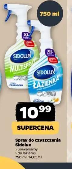 Spray do czyszczenia Sidolux uniwersalny +1 wariant
