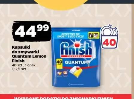 Kapsułki do zmywarki Quantum Lemon Finish