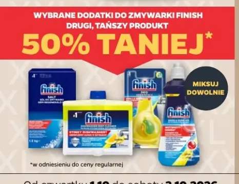 Dodatki do zmywarki Finish +4 warianty