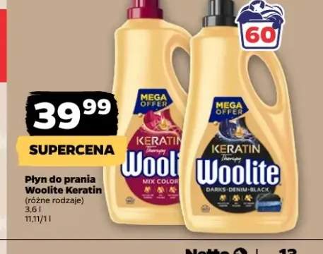 Płyn do prania Woolite Keratin Mix Colors +1 wariant