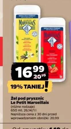 Żel pod prysznic Le Petit Marseillais