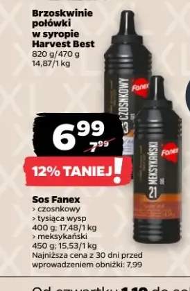 Sos czosnkowy Fanex +2 warianty