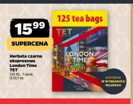 Herbata czarna ekspresowa London Time TET