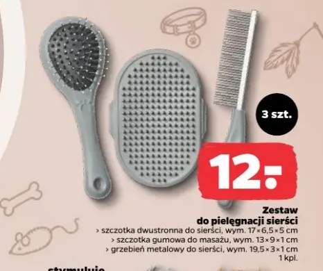 Zestaw do pielęgnacji sierści