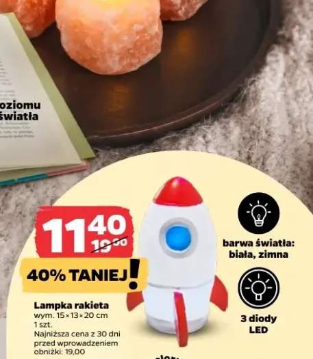 Lampka rakieta