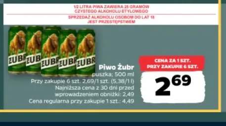 Piwo Żubr