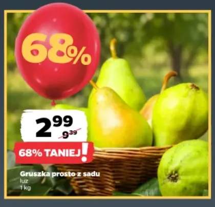 Gruszki prosto z sadu