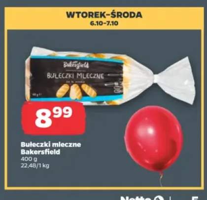 Bułeczki mleczne Bakersfield