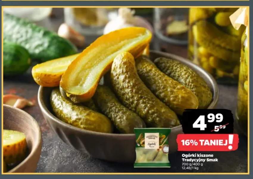 Ogórki kiszone Tradycyjny Smak