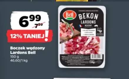 Boczek wędzony Lardons Bell