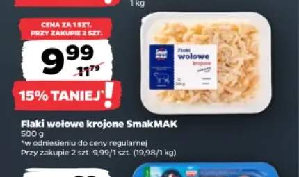 Flaki wołowe krojone SmakMAK