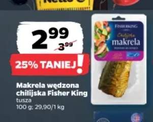 Makrela wędzona chilijska Fisher King tusza