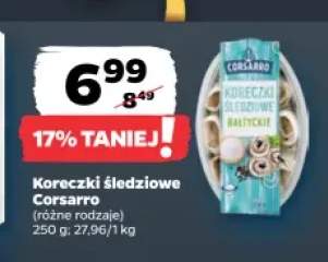 Koreczki śledziowe Corsarro