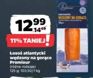 Łosoś atlantycki wędzony na gorąco Premieur