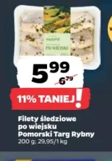 Filety śledziowe po wiejsku Pomorski Targ Rybny