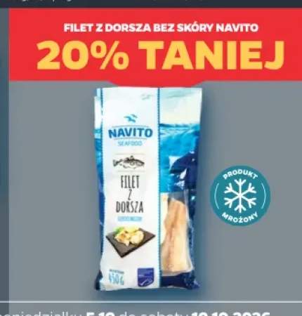 Filet z dorsza bez skóry Navito