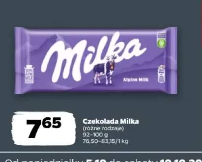 Czekolada Milka