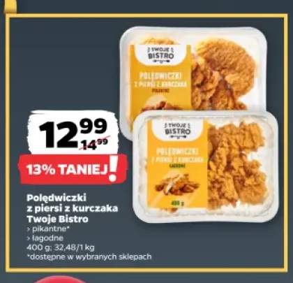 Polędwiczki z piersi z kurczaka pikantne Twoje Bistro +1 wariant