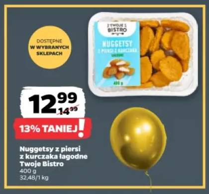 Nuggetsy z piersi z kurczaka łagodne Twoje Bistro