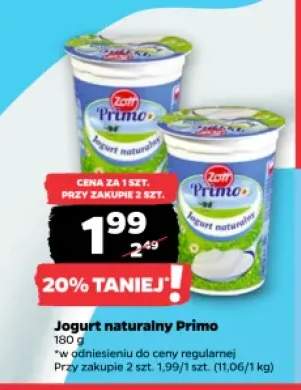Jogurt naturalny Primo Zott