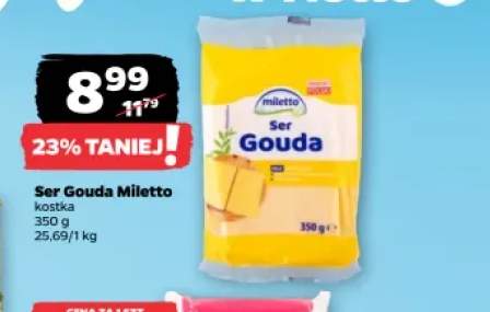 Ser gouda w kostce Miletto