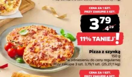 Pizza z szynką