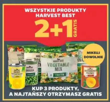 Produkty Harvest Best +4 warianty