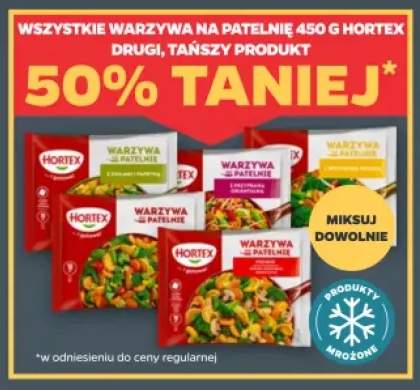 Warzywa na patelnię Hortex +5 wariantów