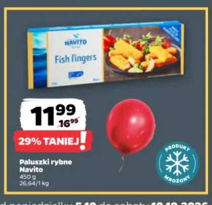 Paluszki rybne Navito