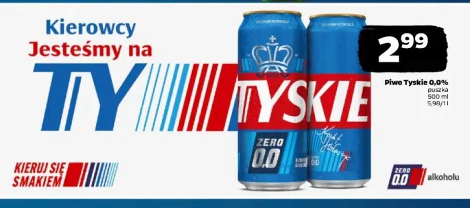 Piwo bezalkoholowe Tyskie