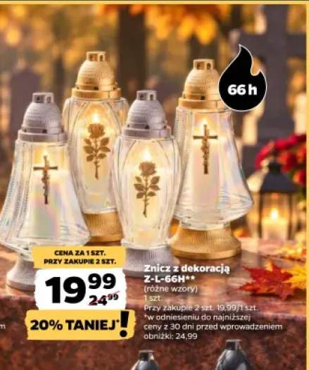 Znicz z dekoracją Z-L-66H