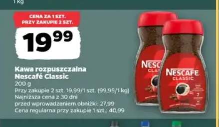 Kawa rozpuszczalna Nescafé Classic