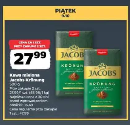 Kawa mielona Jacobs Krönung
