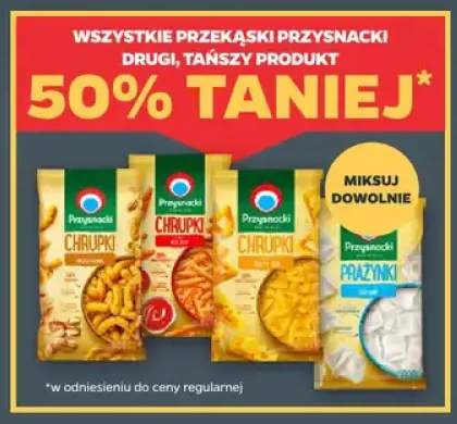 Chrupki orzechowe Przysnacki +4 warianty