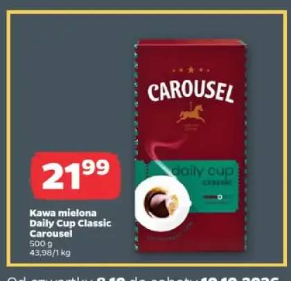 Kawa mielona Daily Cup Classic Carousel