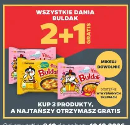 Dania Buldak +2 warianty