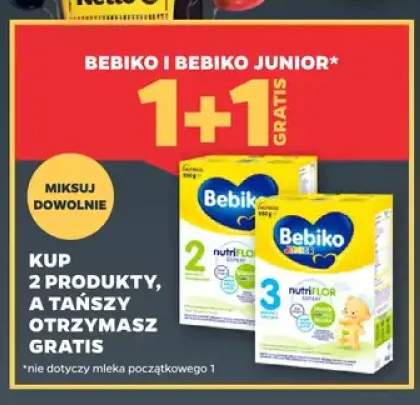 Mleko modyfikowane Bebiko 2 NutriFlor Expert +1 wariant