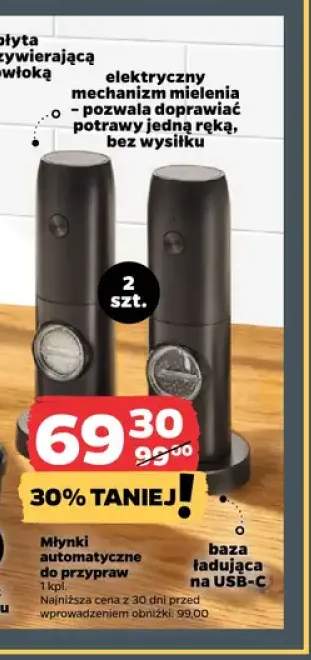 Młynki automatyczne do przypraw