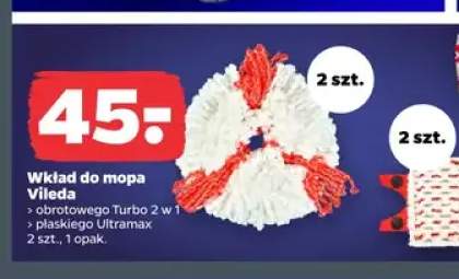 Wkład do mopa płaskiego Ultramax 2-pak Vileda +1 wariant