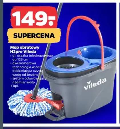 Mop obrotowy H2pro Vileda