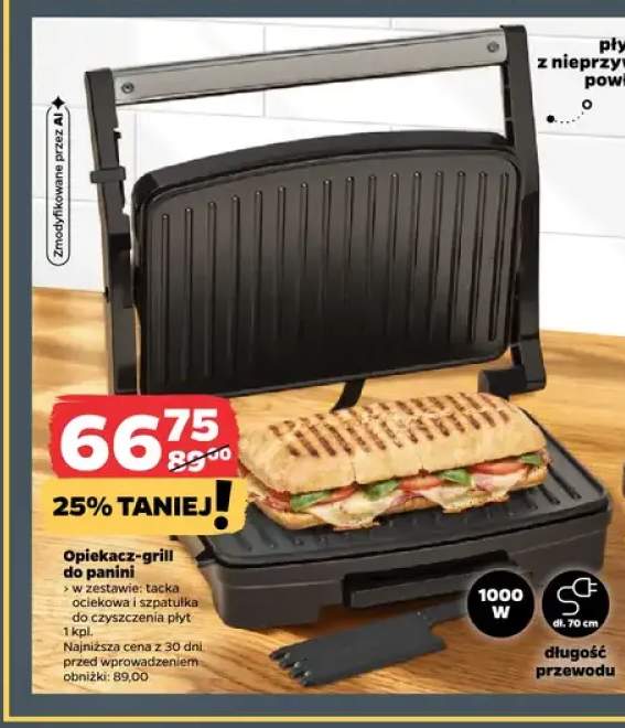 Opiekacz-grill do panini