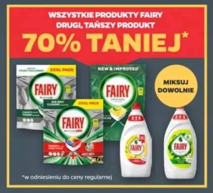 Produkty Fairy +4 warianty