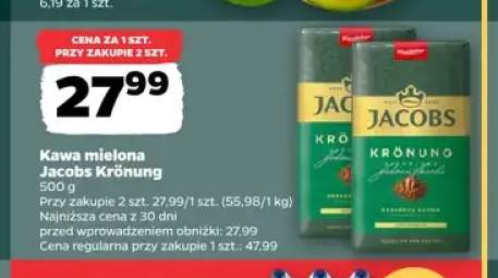 Kawa mielona Jacobs Krönung