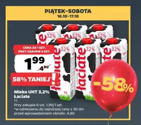 Mleko UHT Łaciate 3,2%